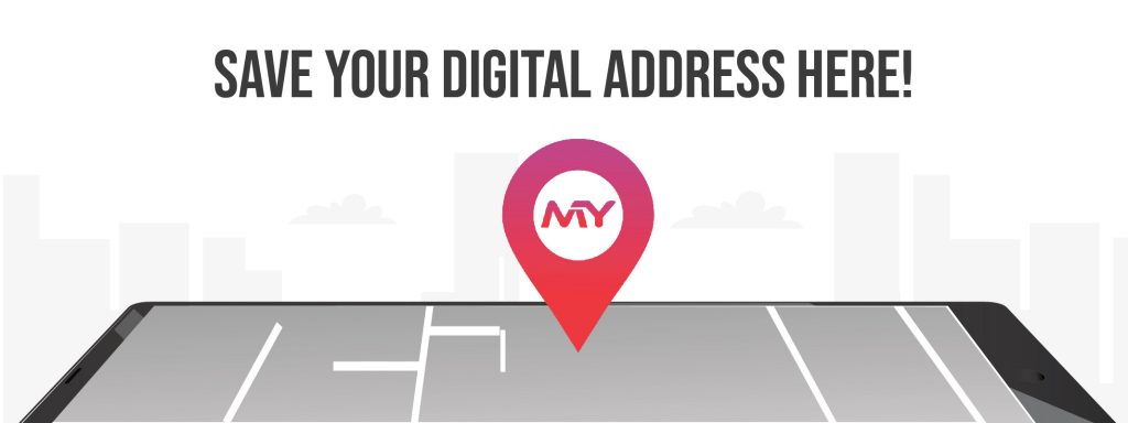 Save your digital address pin here